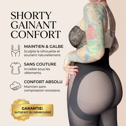 Shorty Gainant Lithy – Retrouvez une silhouette lisse et élégante sous toutes vos tenues