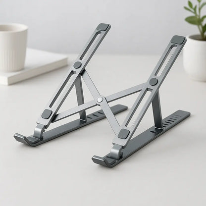 Adjustable Aluminum Laptop Riser – X Style Home Essentials-8